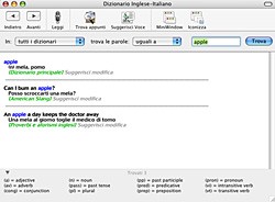 Dizionario Inglese-Italiano per Mac OsX