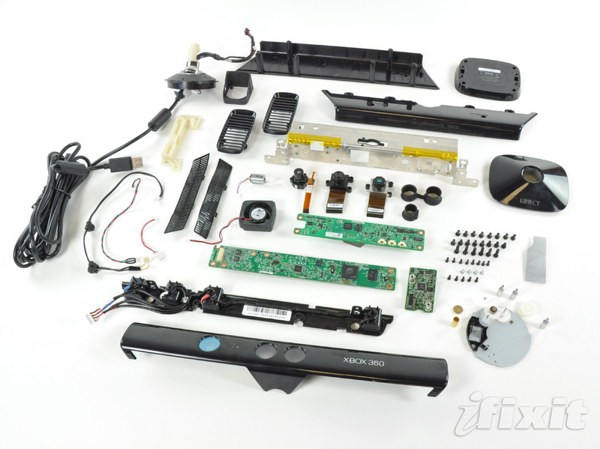 Microsoft Kinect, analisi iFixit