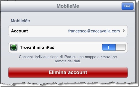 Trova il mio iPhone