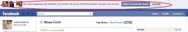 Make Facebook Home