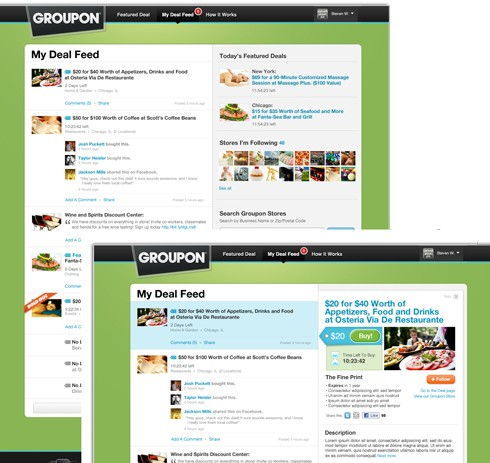 Groupon Deal Feed