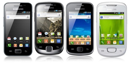 Samsung presenta quattro nuovi smartphone Android