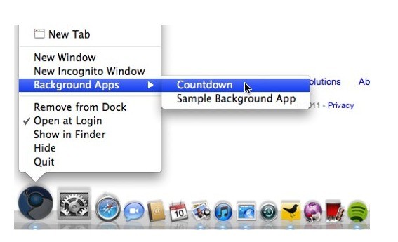 Google Chrome Background App Google Chrome Background App