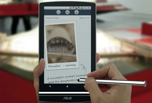 CeBit 2011: ASUS presenta Eee Pad MeMo: il tablet Android Honeycom con stilo