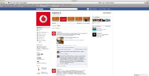 Vodafone, 1 milione di fan su Facebook e presto una grande sorpresa Vodafone, 1 milione di fan su Facebook e presto una grande sorpresa