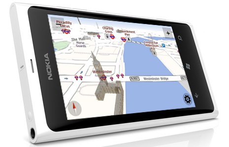 Nokia Mappe su Nokia Lumia 800