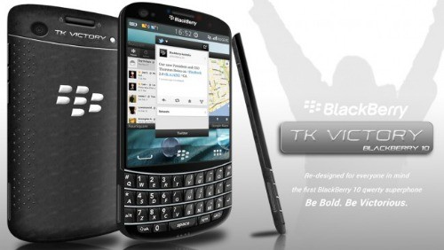 BlackBerry TK Victory, concept di smartphone BlackBerry 10
