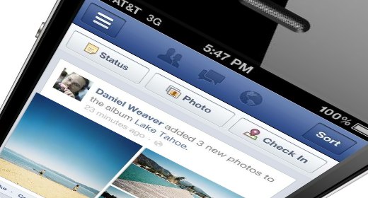 Facebook, presto il turbo su iOS
