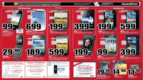 Mediaworld, online il nuovo volantino delle offerte Smart Summer 2012 Mediaworld, online il nuovo volantino delle offerte Smart Summer 2012