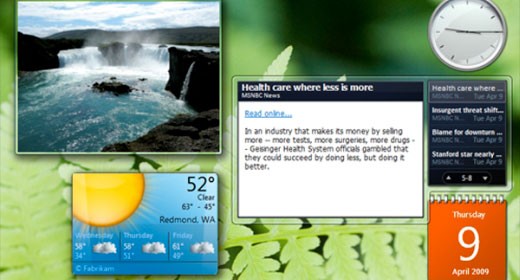 Microsoft, Fix It per la Windows Sidebar