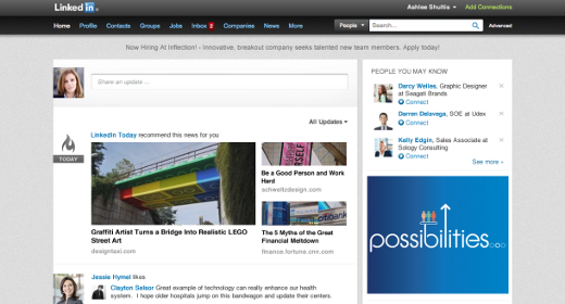 LinkedIn restyling