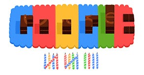 Doodle per i 14 anni di Google