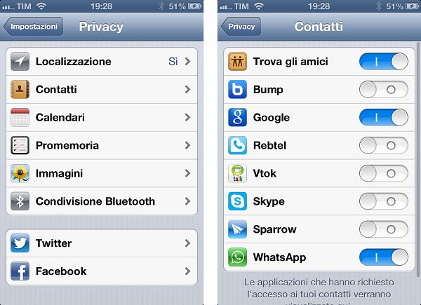 Privacy in iOS 6
