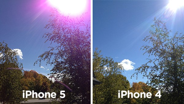 iPhone 5 vs iPhone 4