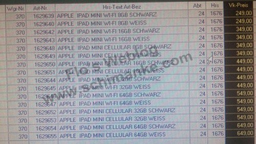 iPad Mini prezzi