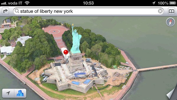 statua liberta iOS 6