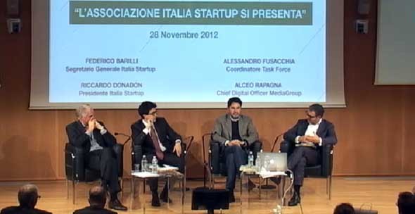 Italia Startup conferenza 