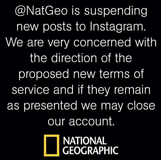 National Geographic vs Instagram