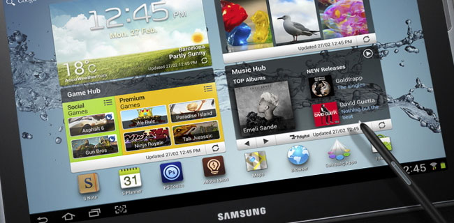Samsung Galaxy Note 10.1, nuovo update