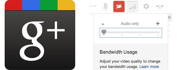 \Da oggi è possibile impostare la qualità degli hangout su Google+ tramite un semplice slider