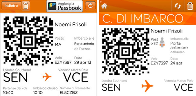 SCARICA CARTE DIMBARCO EASYJET