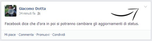 Come fare una modifica su Facebook