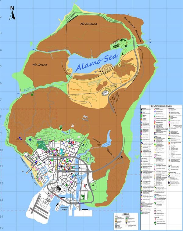 Mappa di gta v edizione da collezione