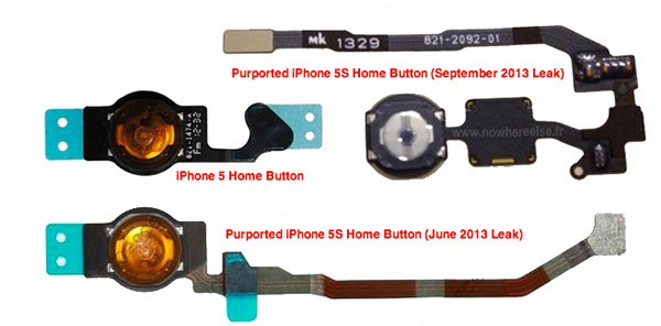 Tasti di iPhone 5 e 5S