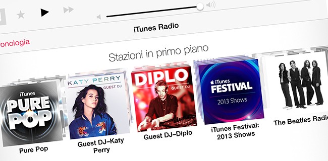 iTunes Radio: album prima della release ufficiale