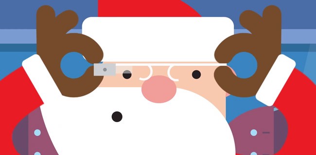 Anche Babbo Natale usa Google Glass Anche Babbo Natale usa Google Glass