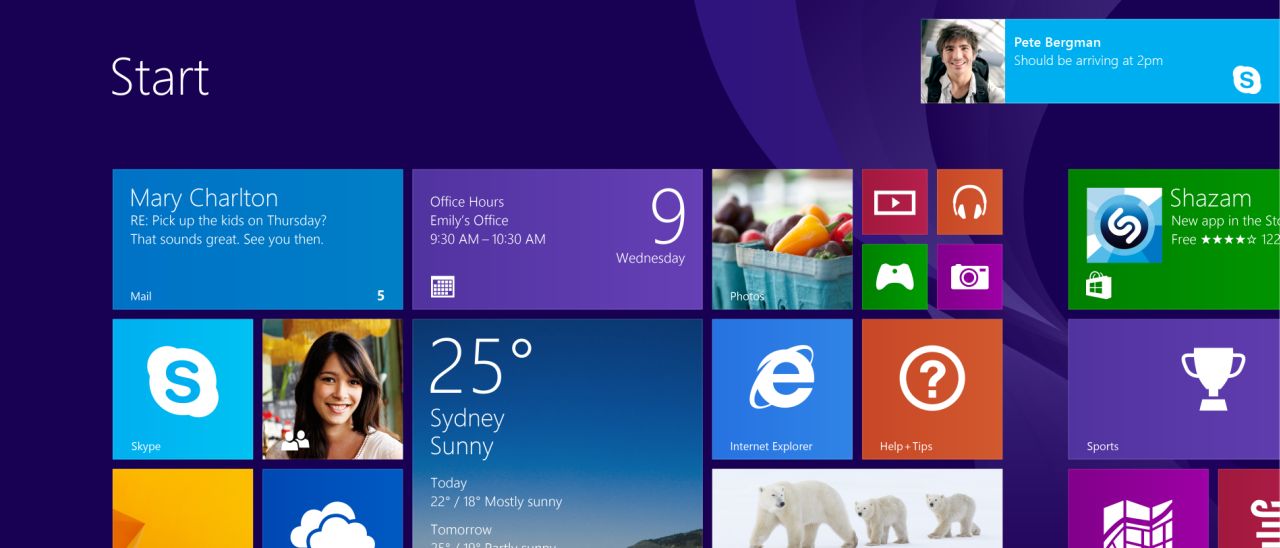 Skype per Windows 8.1 edita i messaggi