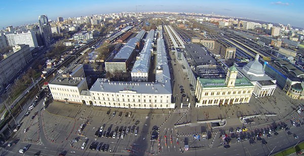 Mosca vista da un drone