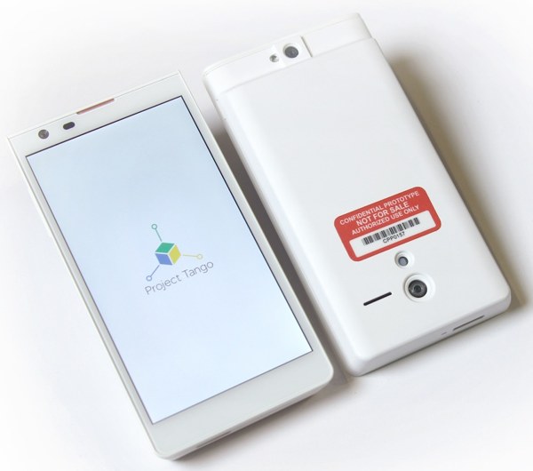 Smartphone per il Project Tango