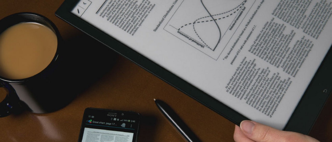 Sony Digital Paper, un vero block-notes digitale Sony Digital Paper, un vero block-notes digitale