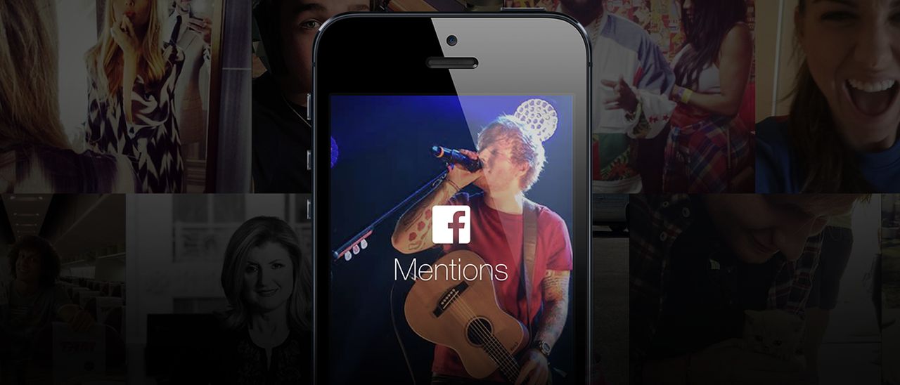 Facebook Mentions, l'app per le persone famose