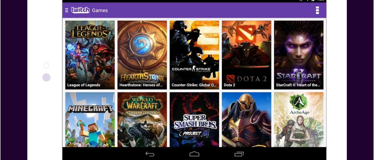 Twitch per Android 3.0, nuove UI e funzionalità