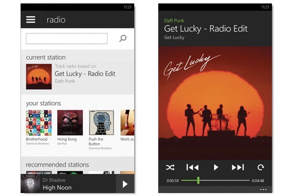 Spotify per Windows Phone