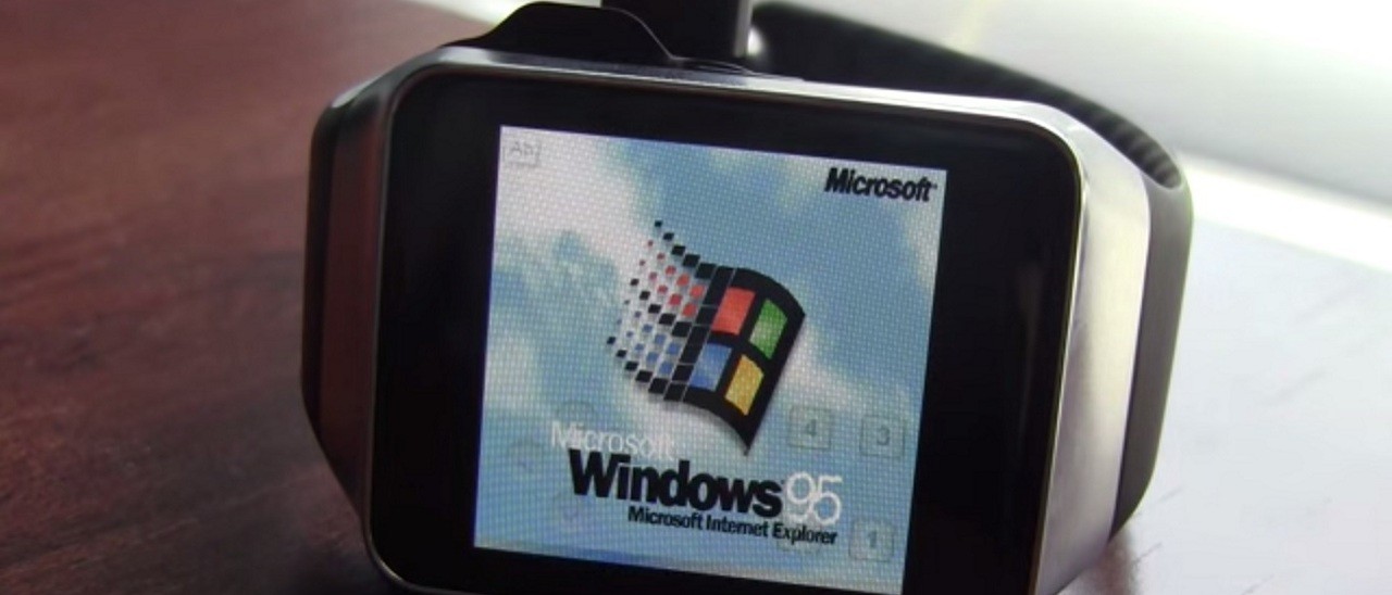 Windows 95 al polso, sugli smartwatch Android Wear Windows 95 al polso, sugli smartwatch Android Wear