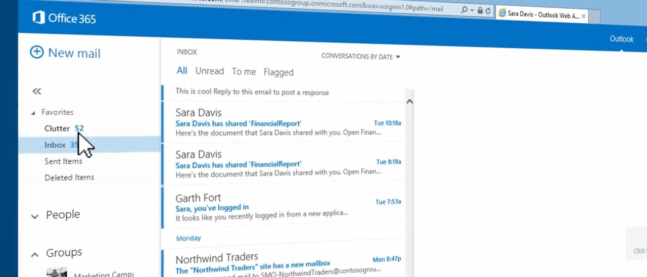 Clutter, filtro smart per le email in Office 365 Clutter, filtro smart per le email in Office 365
