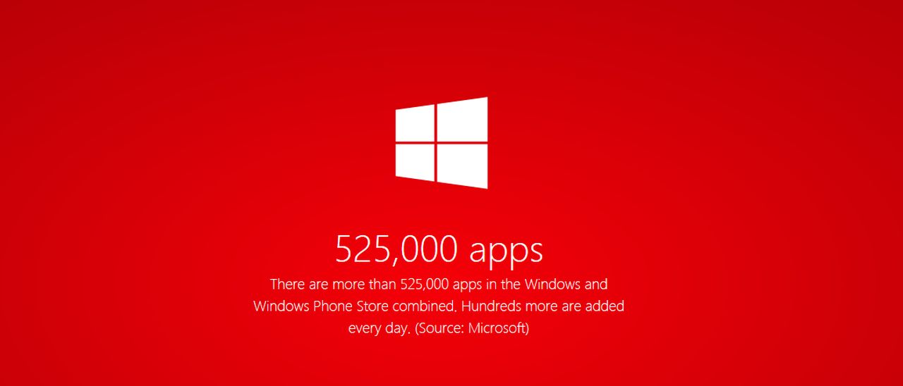 Oltre 500.000 app su Windows e Windows Phone Store Oltre 500.000 app su Windows e Windows Phone Store