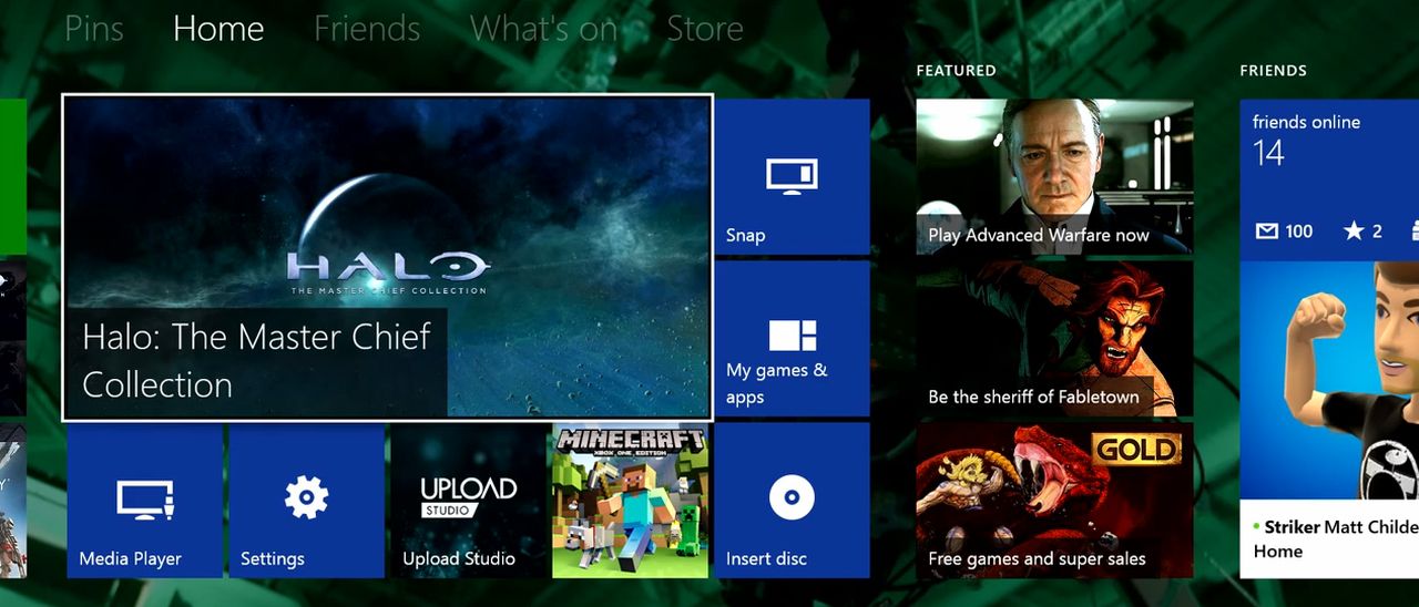Xbox One, sfondi personalizzati e Twitter Xbox One, sfondi personalizzati e Twitter