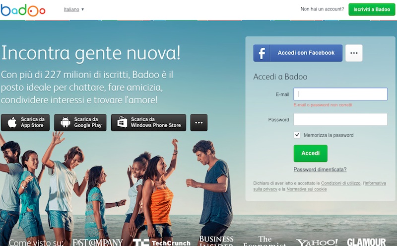 Come cancellarsi da Badoo - Visibilmedia
