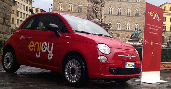 enjoy: il servizio di Eni per il car sharing arriva nelle strade di Firenze
