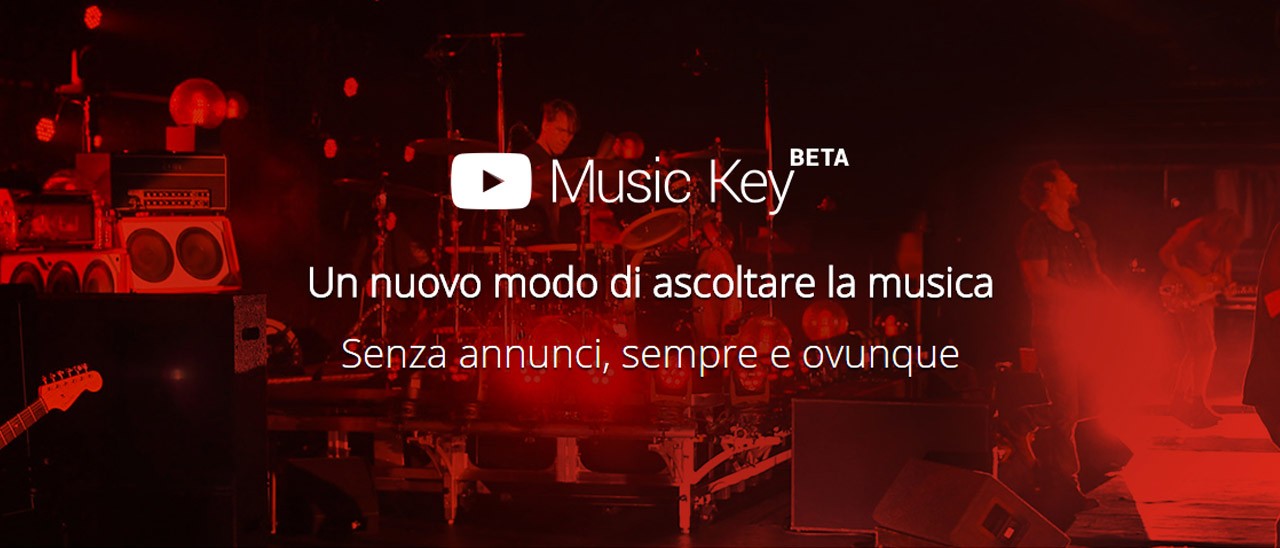 YouTube Music Key: fine beta, arriva YouTube Red