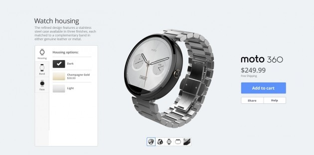 Moto Maker per Moto 360