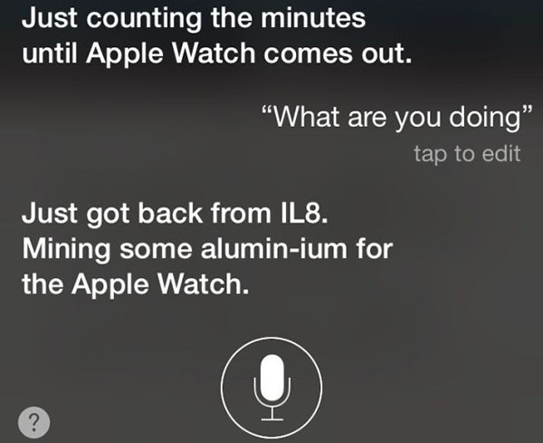 Siri e Apple Watch