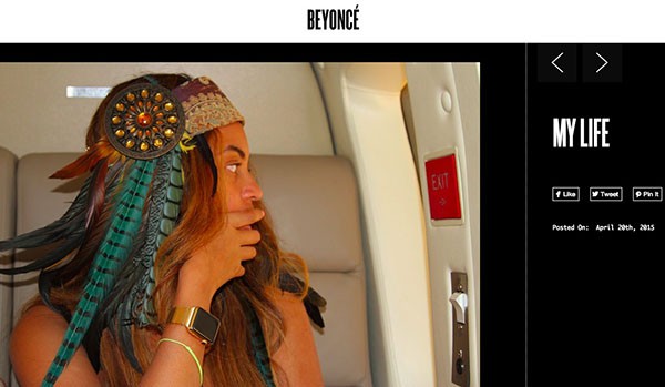 Apple Watch di Beyoncé