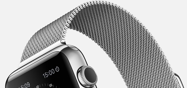 Cinturino Apple Watch in maglia milanese