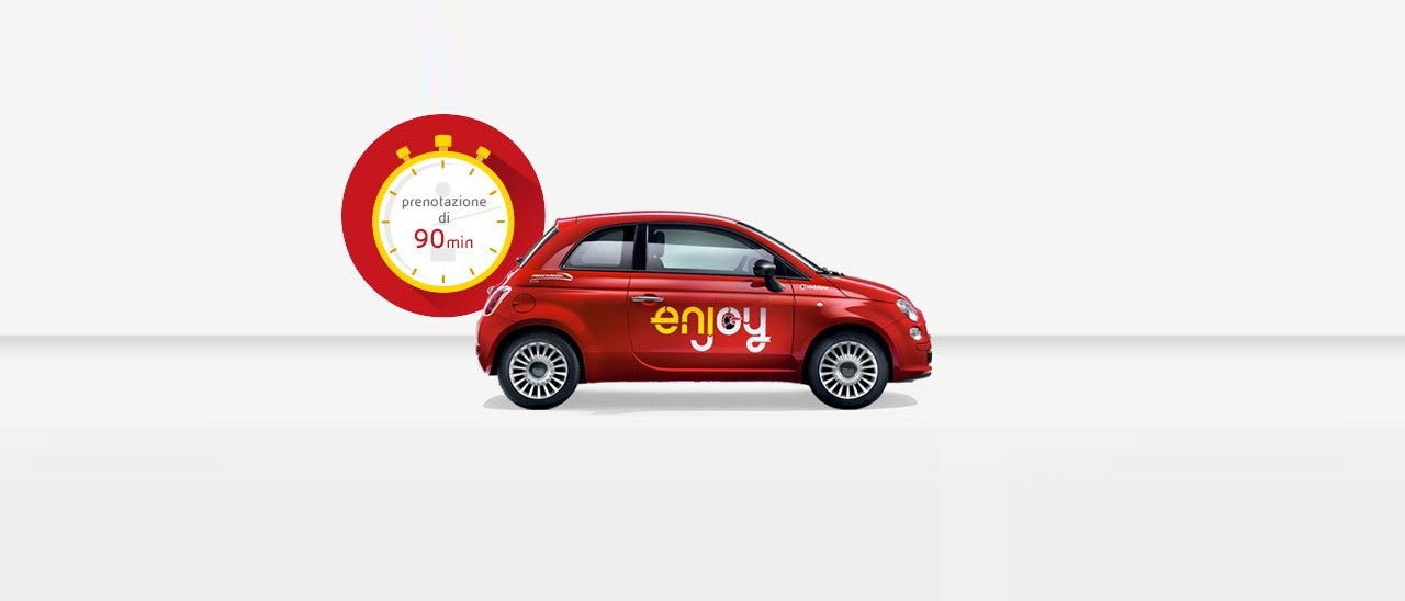 Enjoy estende il tempo di prenotazione dell'auto