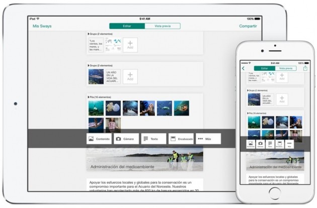 Sway per iOS
